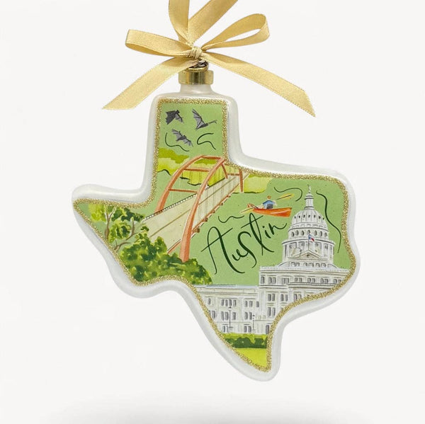 Austin Catherine Cartie City Capsule 2026 Texan Christmas Ornament