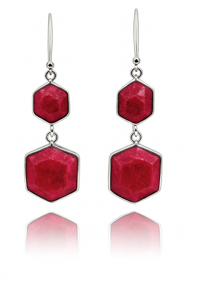 Basilica Drops Rough Cut Ruby