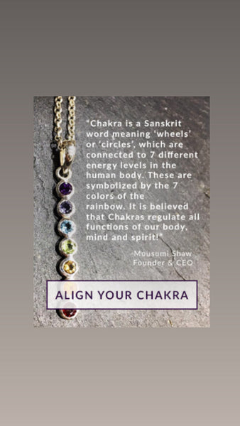 Seven Chakra Pendant