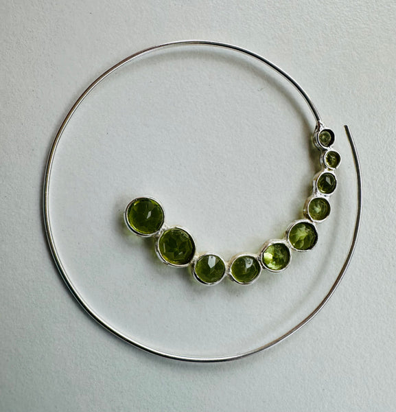 Jaipuri Stone Swirl Peridot