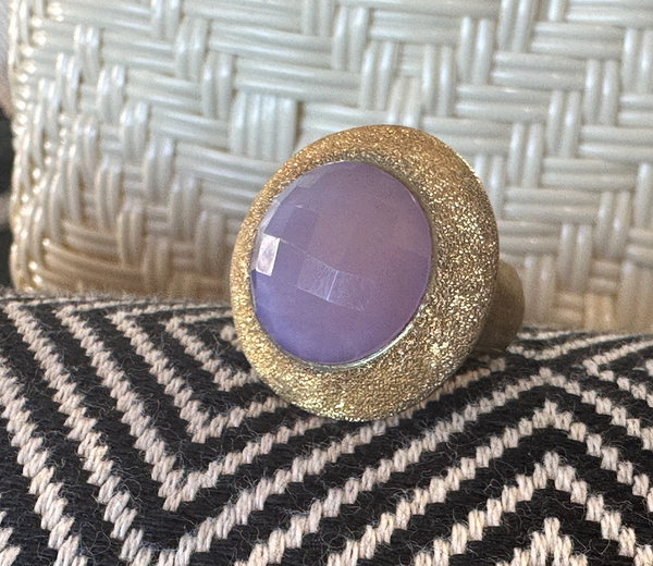 Glitterati Ring Pink Onyx