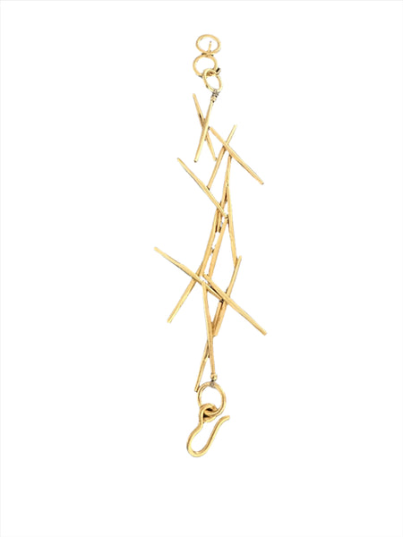 Gold Plated Bird of Paradise Bracelet