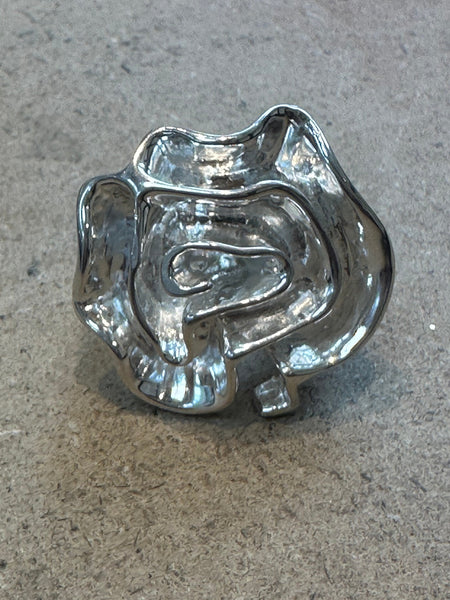 Large Gaudi Flower Cocktail Ring