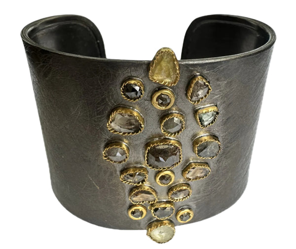 Jaipur Maharani 19 Rough-Cut Diamond Cuff