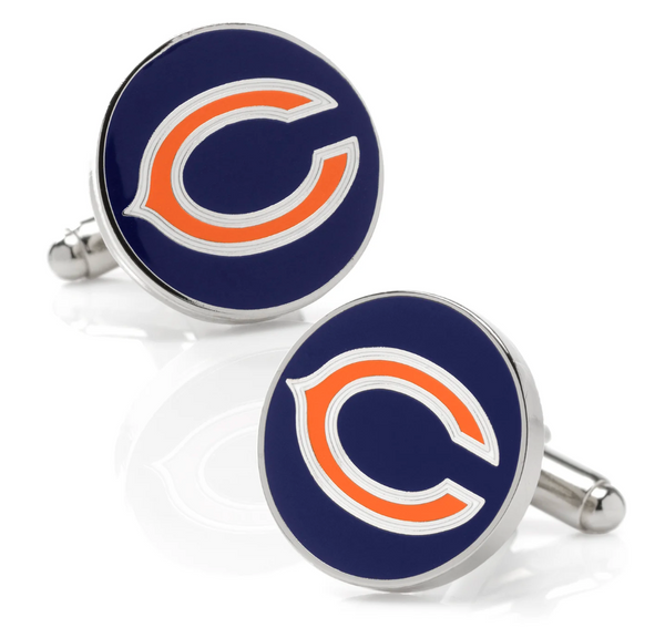 Palladium Chicago Bears Cufflinks