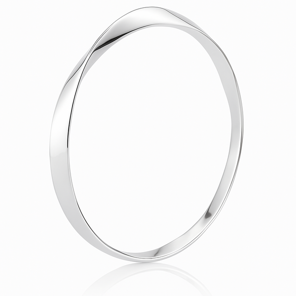 Bilbao Sculptured Bangle - Classic