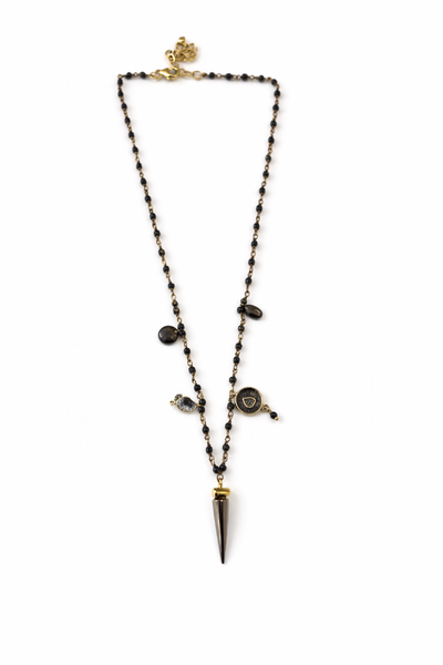 South African Diamond Talisman Necklace