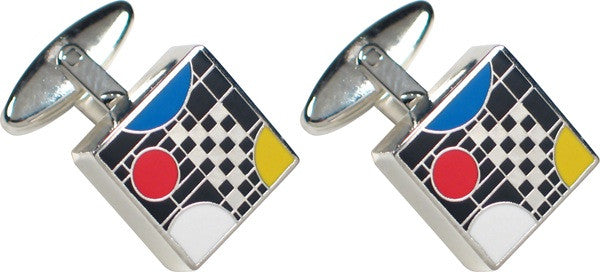Coonley #5 Cufflinks (Frank Lloyd Wright)