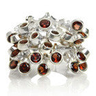 25 Stone Dangle Ring