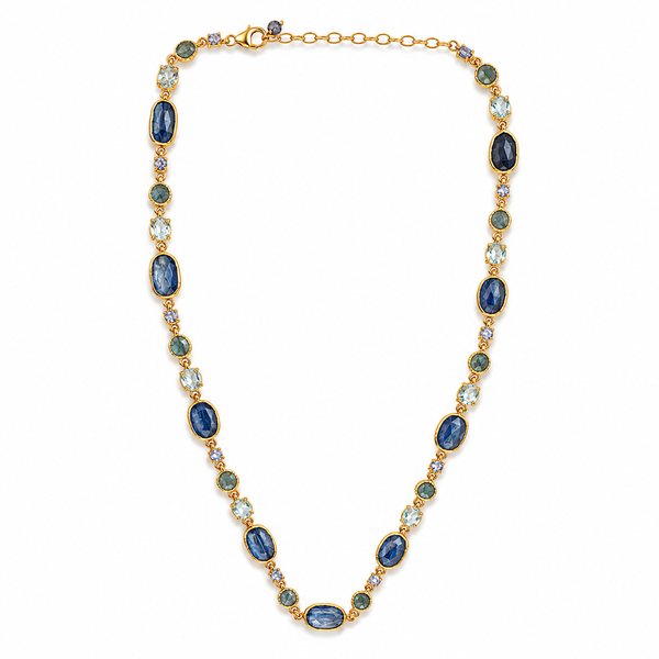 Iceland Blue Lagoon Gemstone Necklace