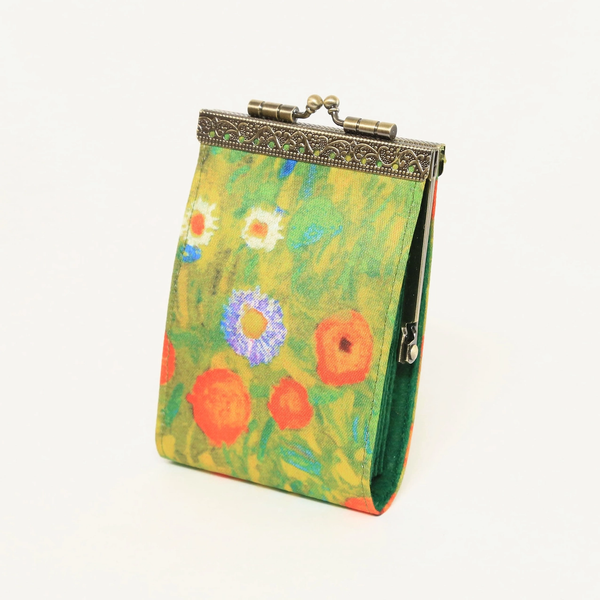 Klimt Flower Farm RFID Card Holder