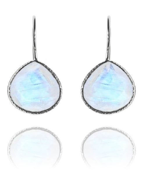 Peacock Drops White Moonstone