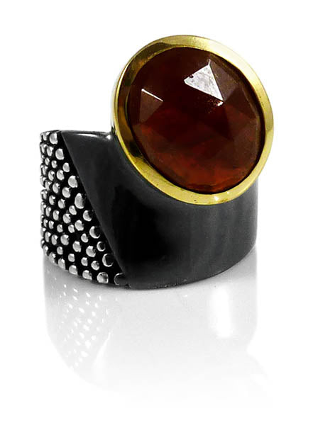 Kuta Beach Bali Ring Garnet