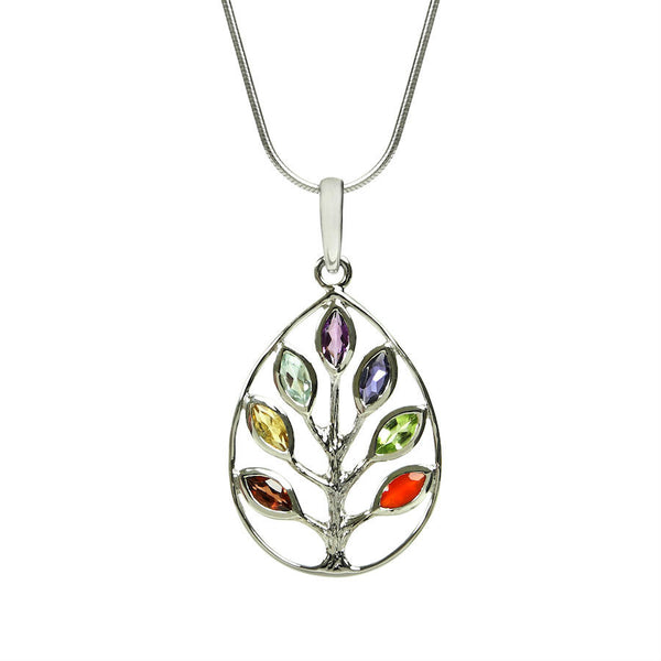 Chakra Tree Pendant