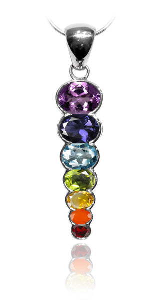 Rainbow Chakra Pendant