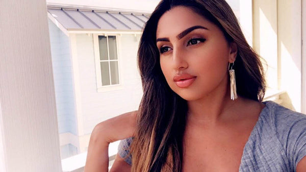 Gold Plated Long Italian Stick Earrings