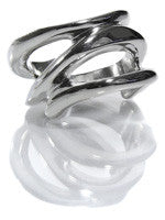 Hollow Mexican Twist Ring