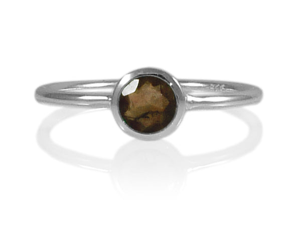 Bilbao Stacking Ring Smokey Quartz
