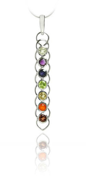 Criss Cross Chakra Pendant