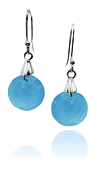 Holi Dots - Blue Chalcedony