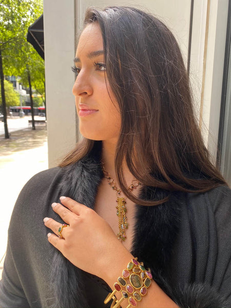 Geometric Rani Lariat