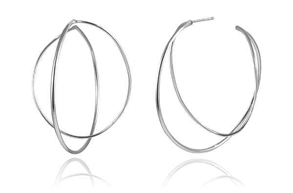 Geometric Spherical Earrings