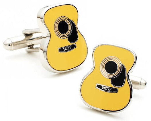 Acoustic Guitar Cufflinks