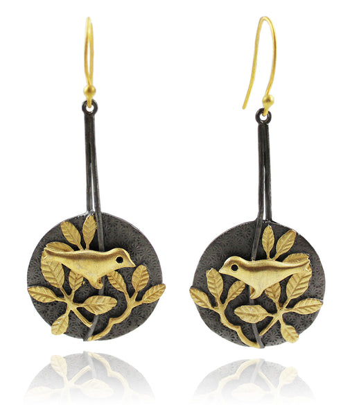 Haifa Garden Bird Earrings