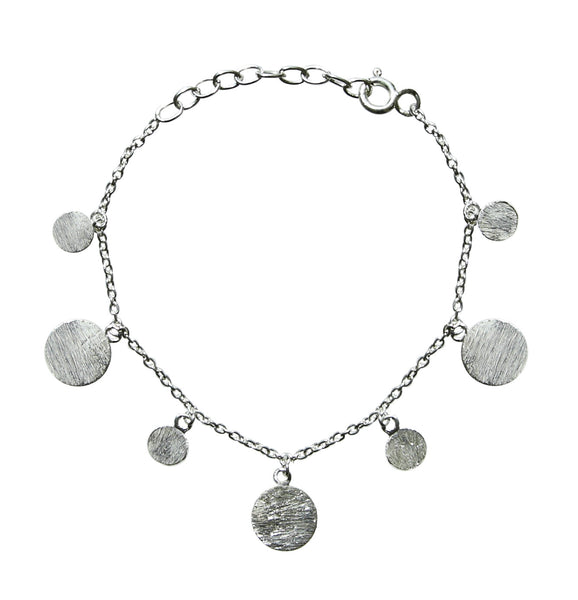 Dangle Disc Bracelet