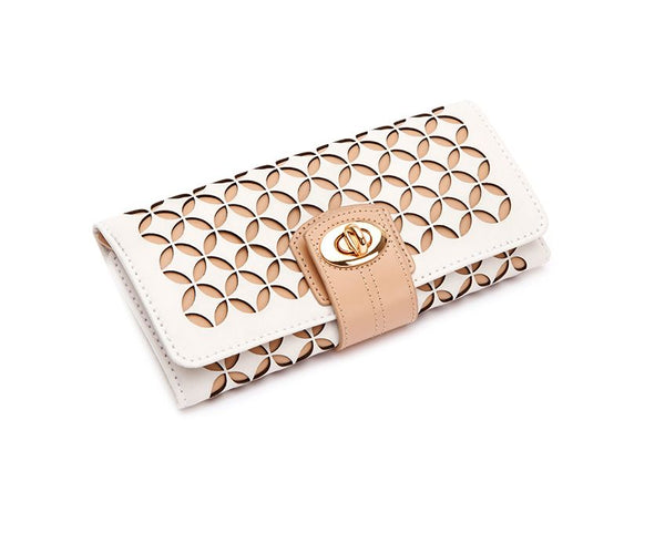 Chloe Jewelry Roll White