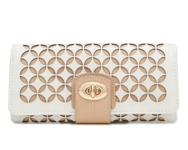 Chloe Jewelry Roll White