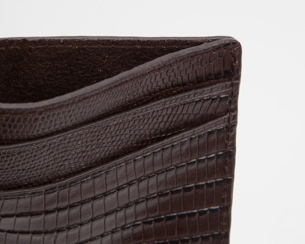 Blake Credit Card Case Brown