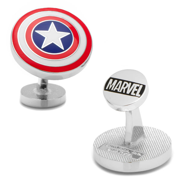 Captain America Shield Cufflinks