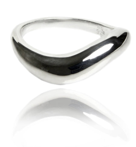 Bilbao Stacking Ring Clear Crystal