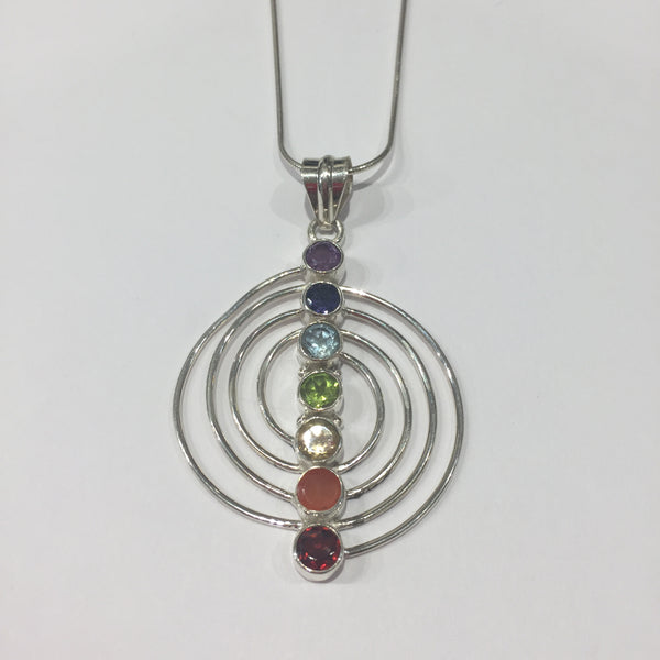 Concentric Chakra Pendant