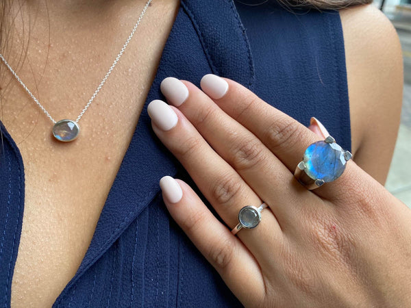 Brushed Stackable Jaipuri Circle Ring