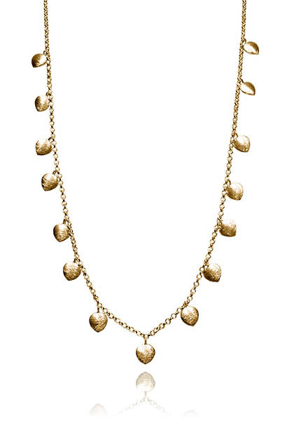 18k Gold Plated Raqs Sharqui Necklace