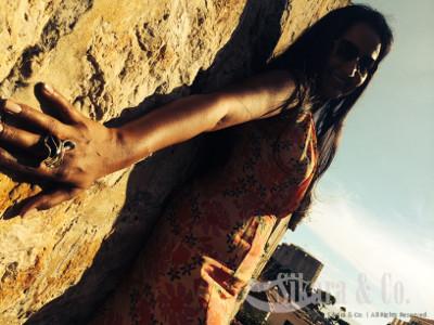 Grande Flamenco Flor Ring