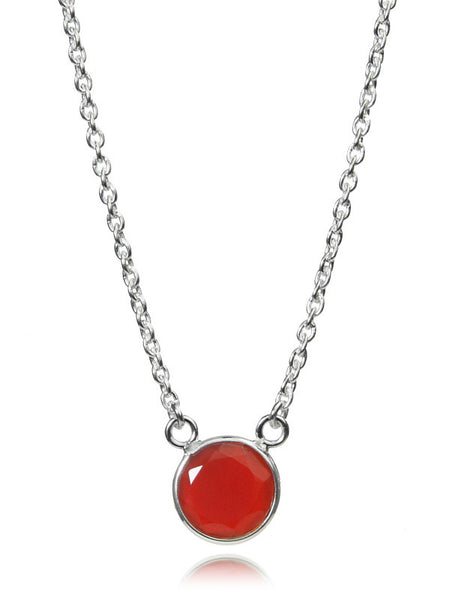 Puntino Necklace Carnelian