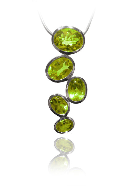 Brazilian Raindrop Pendant Peridot