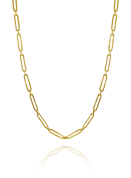 Gold Plated Rechtech Necklace