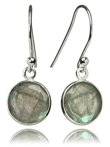 Puntino Earrings Labradorite