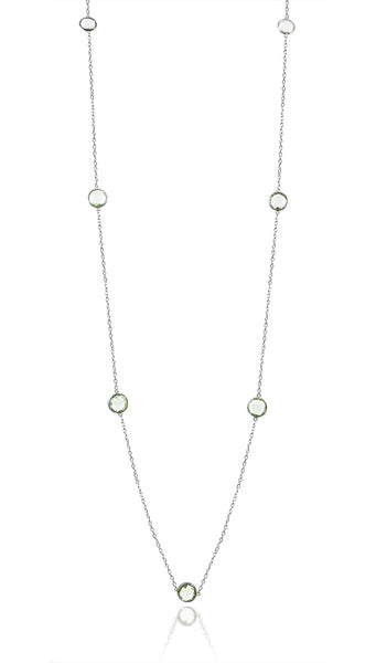 Otto Necklace Green Amethyst