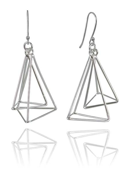 Geometrische Dreiecke Earrings