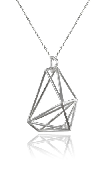 Geometrische Dimensionale Necklace