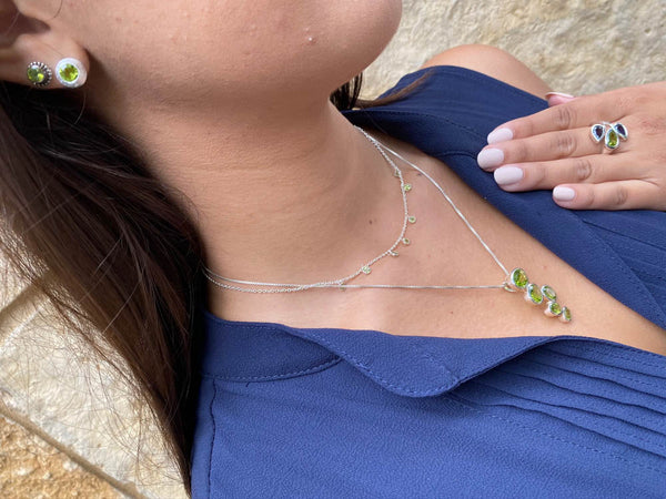 Brazilian Raindrop Pendant Amethyst