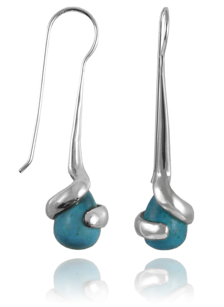 Wrap Earrings Turquoise