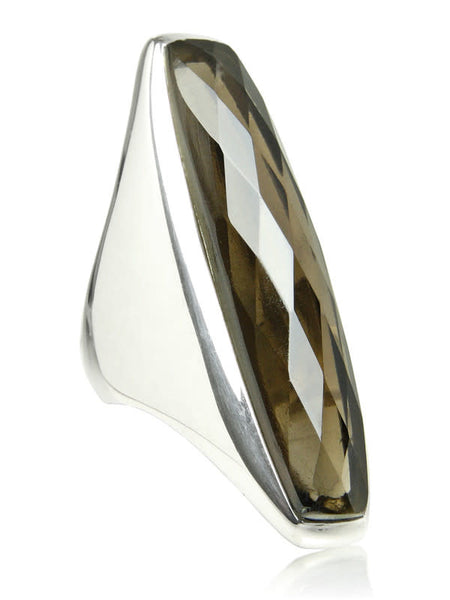 Colosseum Cocktail Ring Smokey Quartz