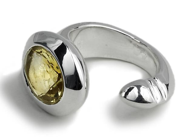 Oval Maidan Ring Citrine