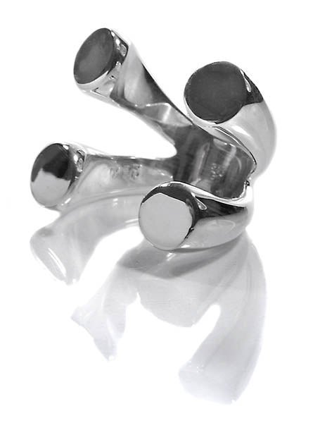 Gaudi Four Dot Hugger Ring